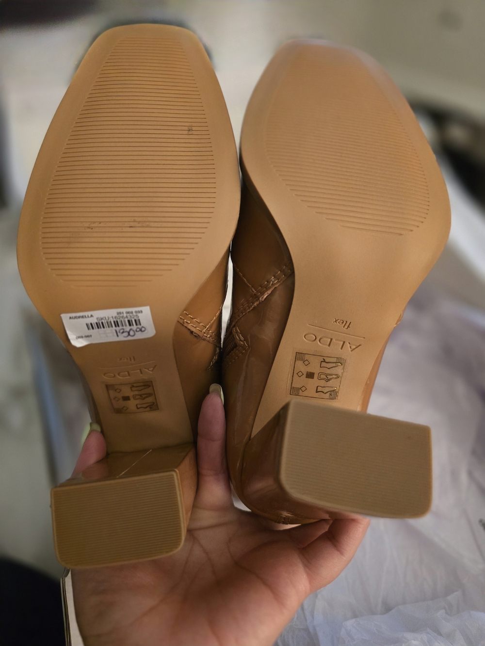 *Brand New* Aldo Audrella Block Heel Boots - Picture 3 of 5